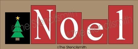 5620 - Noel (letter blocks) - The Stencilsmith