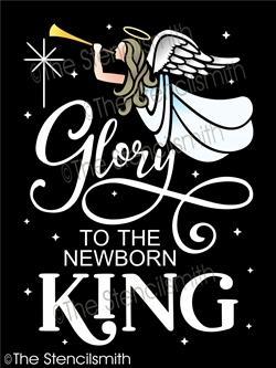 5641 - Glory to the newborn King - The Stencilsmith