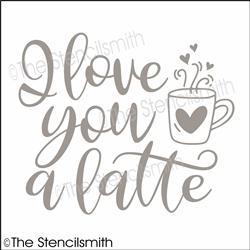 5691 - love you a latte - The Stencilsmith