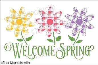 5720 - welcome spring - The Stencilsmith
