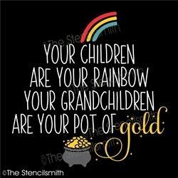 5768 - your children are your rainbow - The Stencilsmith