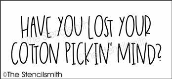 5773 - have you lost your cotton pickin' mind - The Stencilsmith