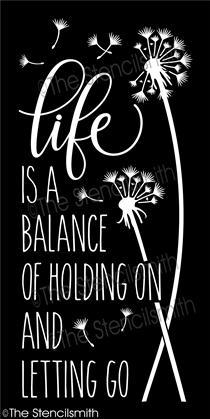 5782 - Life is a balance of - The Stencilsmith