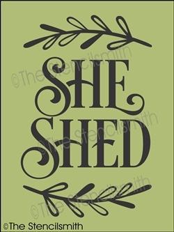5783 - She Shed - The Stencilsmith