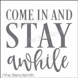 5786 - come in and stay awhile - The Stencilsmith