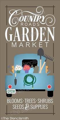 5816 - Country Roads Garden Market - The Stencilsmith