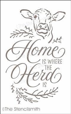 5837 - Home is where the herd is - The Stencilsmith