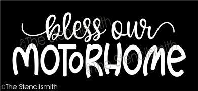 5845 - bless our Motorhome - The Stencilsmith