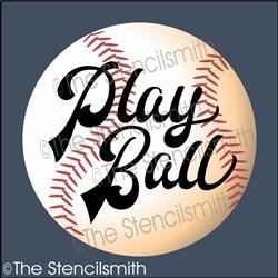 5850 - Play Ball (baseball) - The Stencilsmith