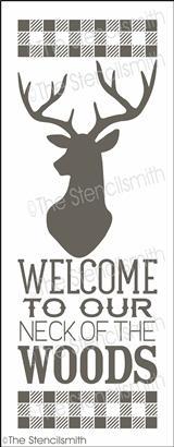 5861 - welcome to our  neck of - The Stencilsmith