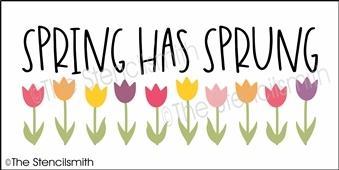 5899 - spring has sprung - The Stencilsmith
