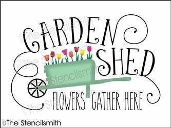5920 - Garden Shed - The Stencilsmith
