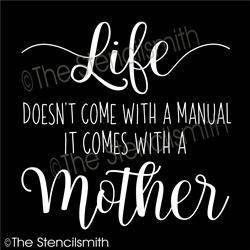 6026 - Life doesn't come with a manual - The Stencilsmith