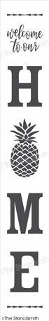 6054 - Welcome to our Home (pineapple) - The Stencilsmith