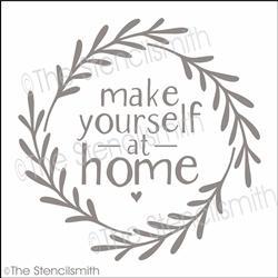 6077 - make yourself at home - The Stencilsmith
