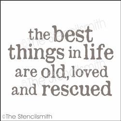 6079 - the best things in life are old - The Stencilsmith