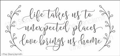6085 - life takes us to unexpected places - The Stencilsmith