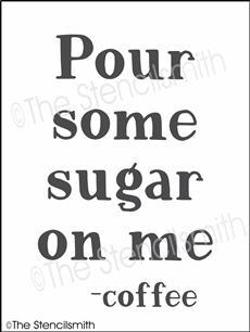 6087 - Pour some sugar on me - The Stencilsmith