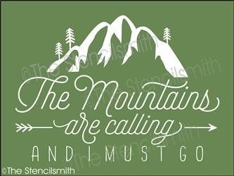 6100 - the mountains are calling - The Stencilsmith