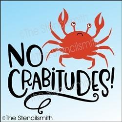 6108 - NO Crabitudes - The Stencilsmith