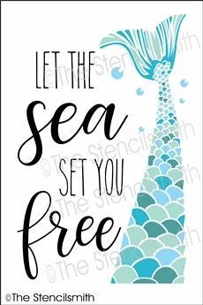 6111 - let the sea set you free - The Stencilsmith