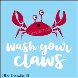 6144 - wash your claws - The Stencilsmith