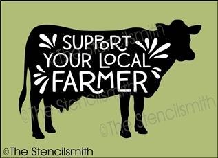 6155 - support your local farmer - The Stencilsmith