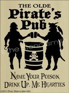 616 - Pirate's Pub - The Stencilsmith