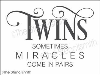 6170 - TWINS sometimes miracles - The Stencilsmith