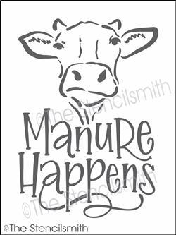 6203 - Manure Happens - The Stencilsmith