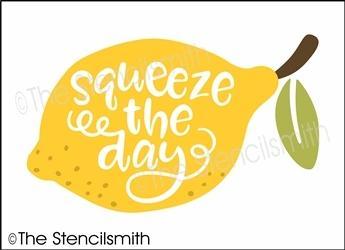 6208 - squeeze the day - The Stencilsmith