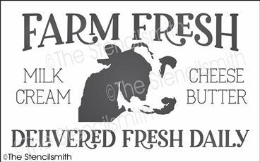6222 - Farm Fresh milk cream - The Stencilsmith