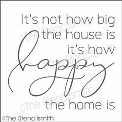 6235 - it's not how big the house is - The Stencilsmith