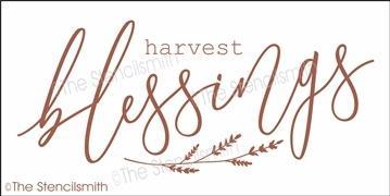 6240 - harvest blessings - The Stencilsmith