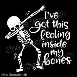 6284 - I got this feeling inside my bones - The Stencilsmith