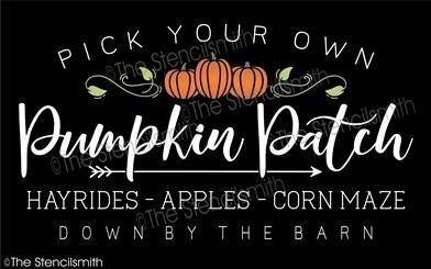 6293 - Pick Your Own Pumpkin Patch - The Stencilsmith