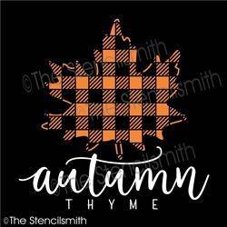 6300 - autumn thyme - The Stencilsmith