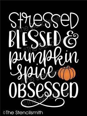 6312 - stressed blessed & pumpkin spice - The Stencilsmith