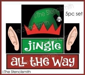 6326 - Jingle all the way - set - The Stencilsmith