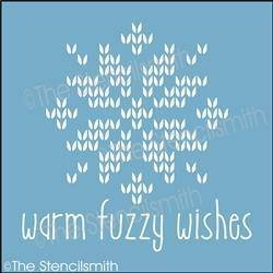 6351 - warm fuzzy wishes - The Stencilsmith