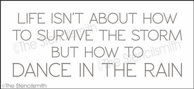 6377 - Life isn't about how to survive - The Stencilsmith