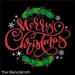 6380 - Merry Christmas - The Stencilsmith