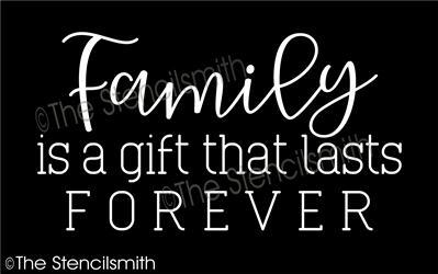 6389 - family is a gift - The Stencilsmith