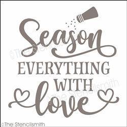 6420 - Season everything with love - The Stencilsmith