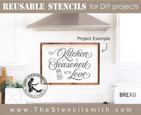 6425 - This kitchen is seasoned with love - The Stencilsmith
