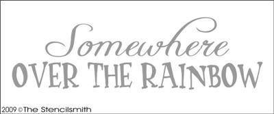646 - Somewhere Over The Rainbow - The Stencilsmith