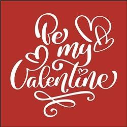 6490 - Be my Valentine - The Stencilsmith