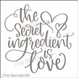 6505 - the secret ingredient is love - The Stencilsmith