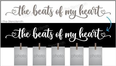 6520- the beats of my heart - The Stencilsmith