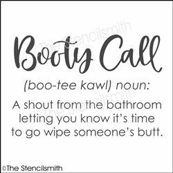 6523 - booty call definition - The Stencilsmith